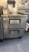 True 2-Drawer Refrigerated Undercounter Refrigerator