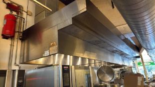18' CaptiveAire Commercial Kitchen Exhaust Hood & Fire Suppression System