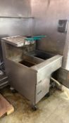Pitco Dual Commercial Gas Deep Fryer