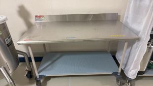 Metro 5' Stainless Steel Table