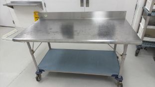 Metro 5' Stainless Steel Table