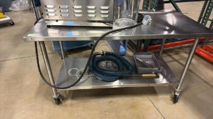 5' Stainless Steel Table
