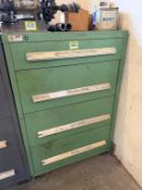 Stanley Tool Cabinet & Contents