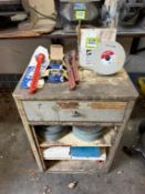 Metal Shop Bench & Contents