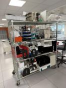 Rolling Rack with Contents