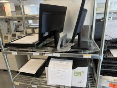 Carts w/Monitors, Keyboards, Power Supplies