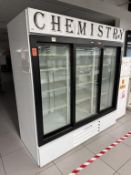 Beverage Air 3-Glass Door Refrigerator