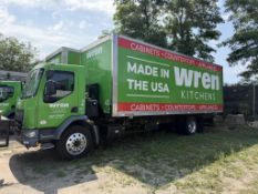 2020 26' Peterbilt 220 Swap Body Box Truck