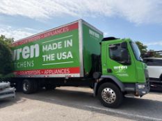 2020 26' Peterbilt 220 Swap Body Box Truck