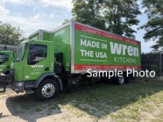 2020 26' Peterbilt 220 Swap Body Box Truck