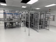 8020 Modular Cleanroom Enclosure/Conveyor