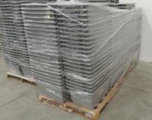 Large Quantity of Plastic Totes