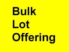 Bulk Sale Lots 100-136