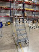 Uline Rolling Step Ladder