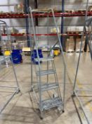 Uline Rolling Step Ladder