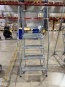 Uline Rolling Step Ladder