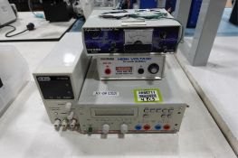 (4) Assorted DC & High-Voltage Power Supplies