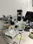 AmScope Trinocular Stereo Zoom Microscope w/ MU900 9MP Digital Camera & LED Illumination