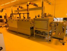 Chemcut SA2315D Roll-to-Roll Lithography Develop, Rinse, Dry & Bake Line w/ Northfield Web Handling
