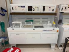 Amerimade 6FT-WPS-WPP Polypropylene Wet Process Station with Three Process Positions