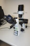 Laxco Inverted Microscope (w- 4) Objective Lenses