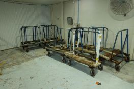 Mobile 4' ft. 4-Wheeled Panel Carts