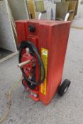 Mobile Gas Caddy With Hand Pump