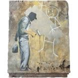 Banksy (British Street Artist, born 1974)