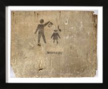 BANKSY (British Street artist, born 1974)