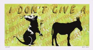 BANKSY HATES ME (American Artist, 20th Century)