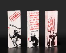 BANKSY HATES ME (American Artist, 20th Century)