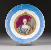  | TELLER MIT DEM PORTRAIT VON KAISERIN ELISABETH I.