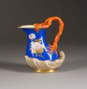  | BLAUE MILCHKANNE MIT KORALLENGRIFF
