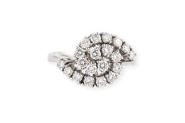SPIRALFÖRMIGER BRILLANT RING