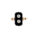 ART DÉCO ONYX RING
