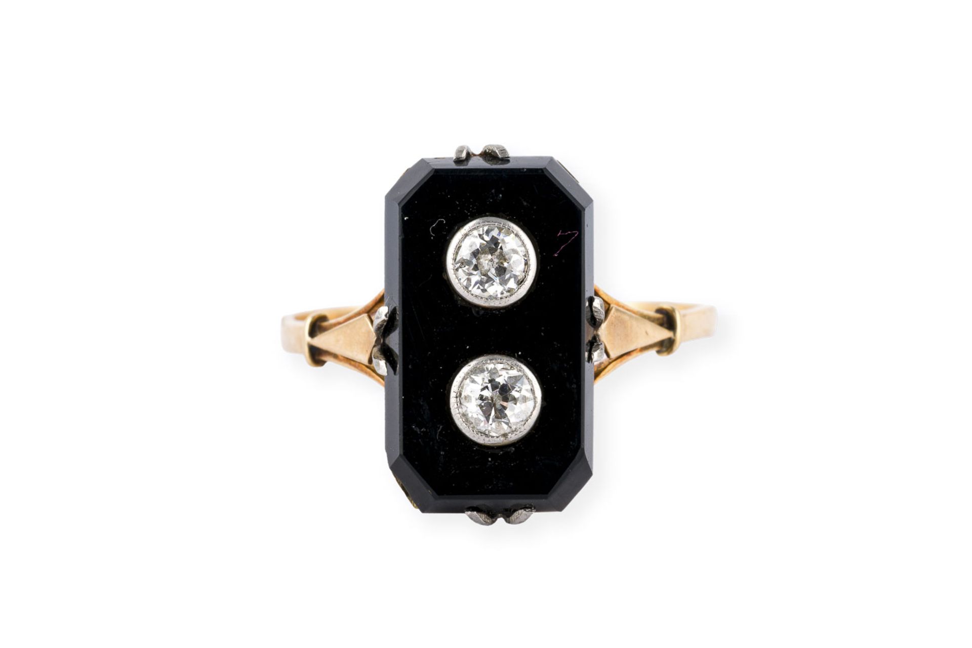 ART DÉCO ONYX RING