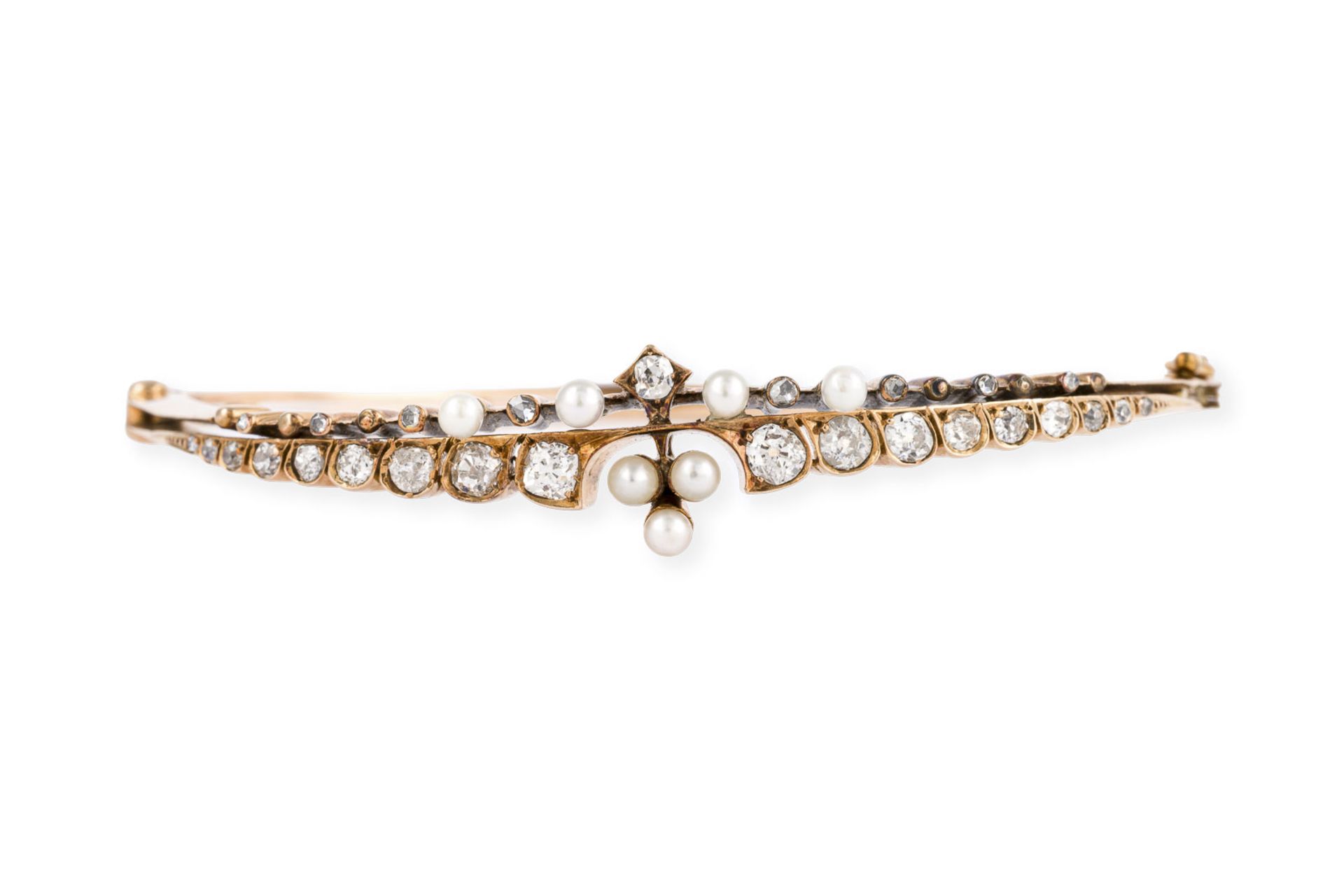 PERLEN DIAMANT ARMREIF