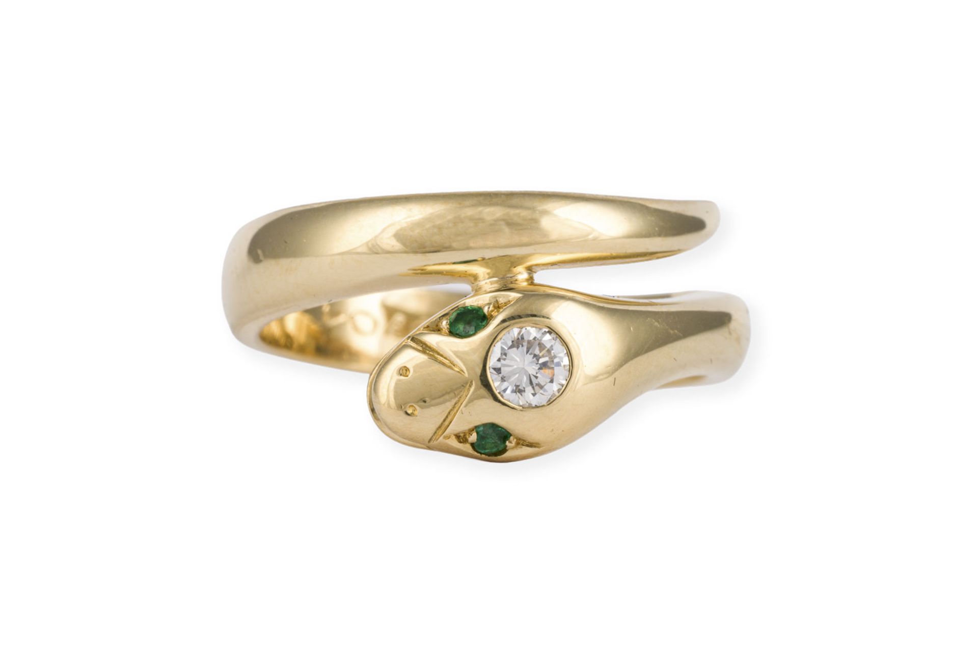 SCHLANGEN BRILLANT RING