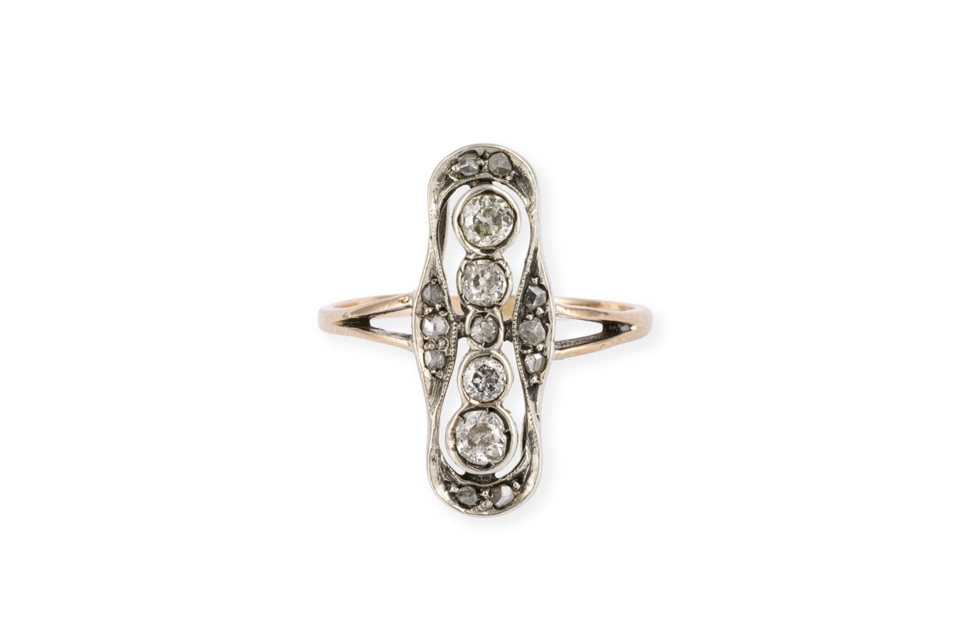 LANGER ART DÉCO RING