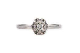 ZARTER SOLITÄR RING