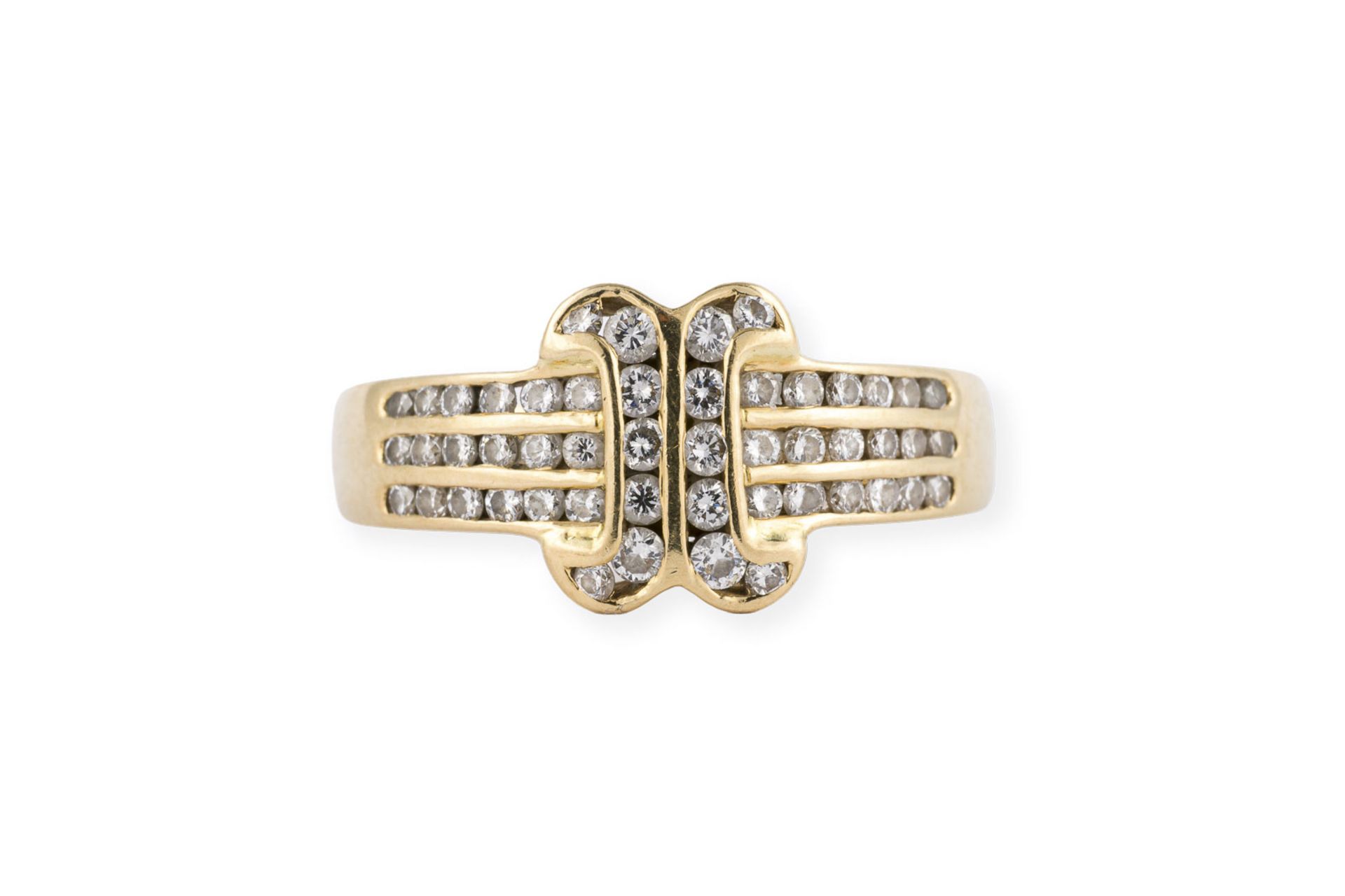 SCHNALLEN BRILLANT RING