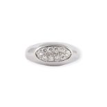 MODERNER BRILLANT RING