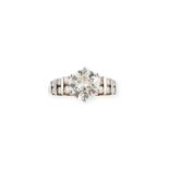 ATEMBERAUBENDER BRILLANT RING 1.52 CT.