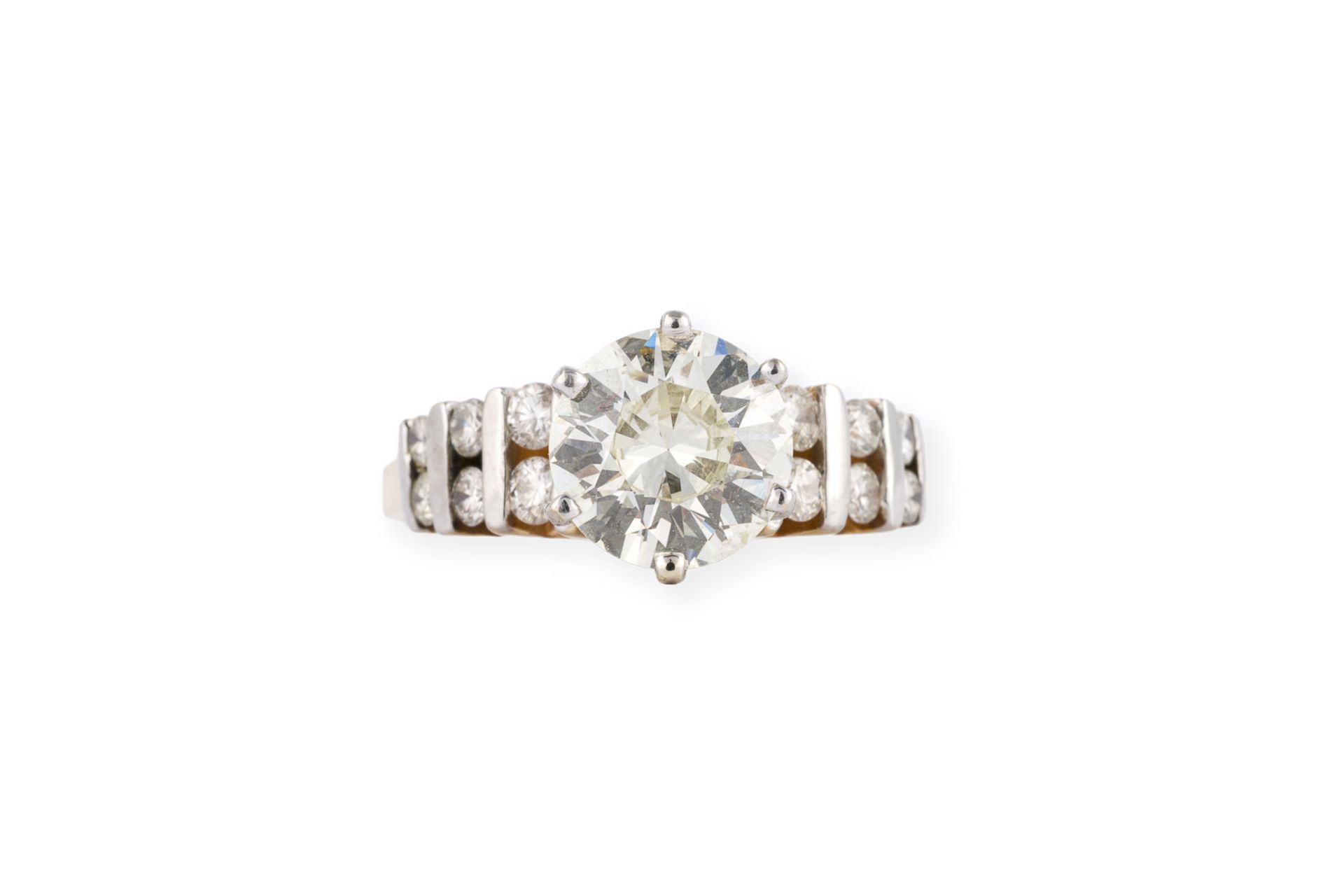 ATEMBERAUBENDER BRILLANT RING 1.52 CT.