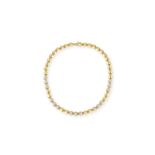 MASSIVES MATTIERTES BRILLANT COLLIER