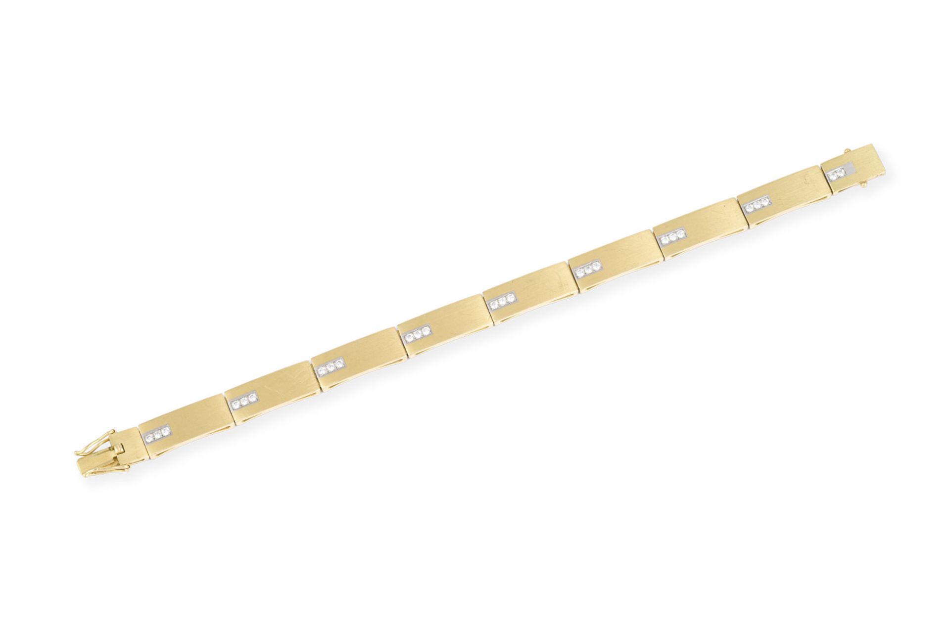 MATTIERTES BRILLANT ARMBAND