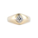 HERREN SOLITÄR RING