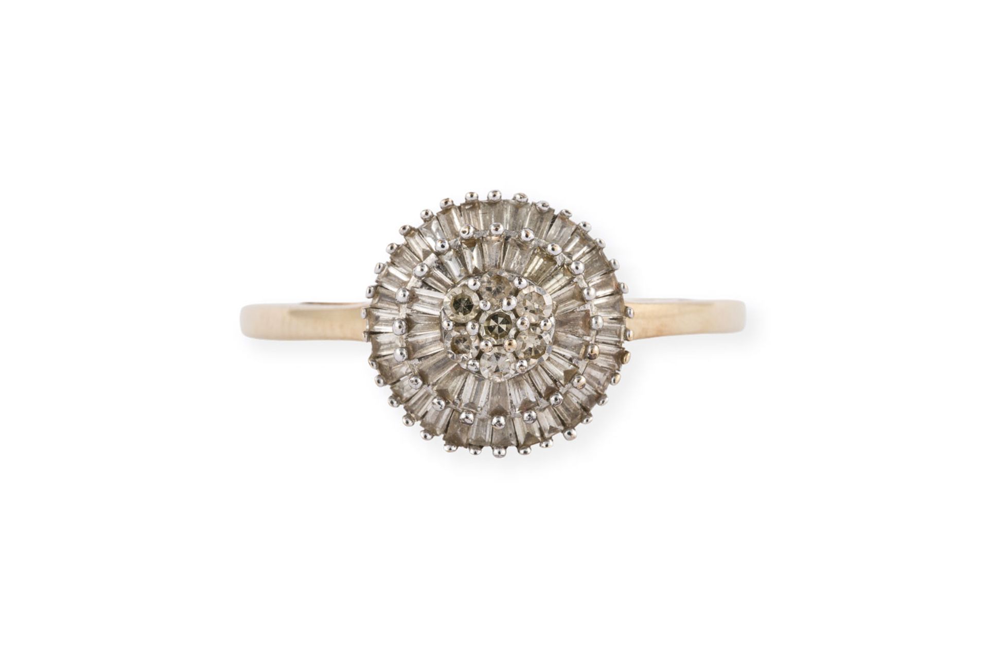 RUNDER DIAMANT RING