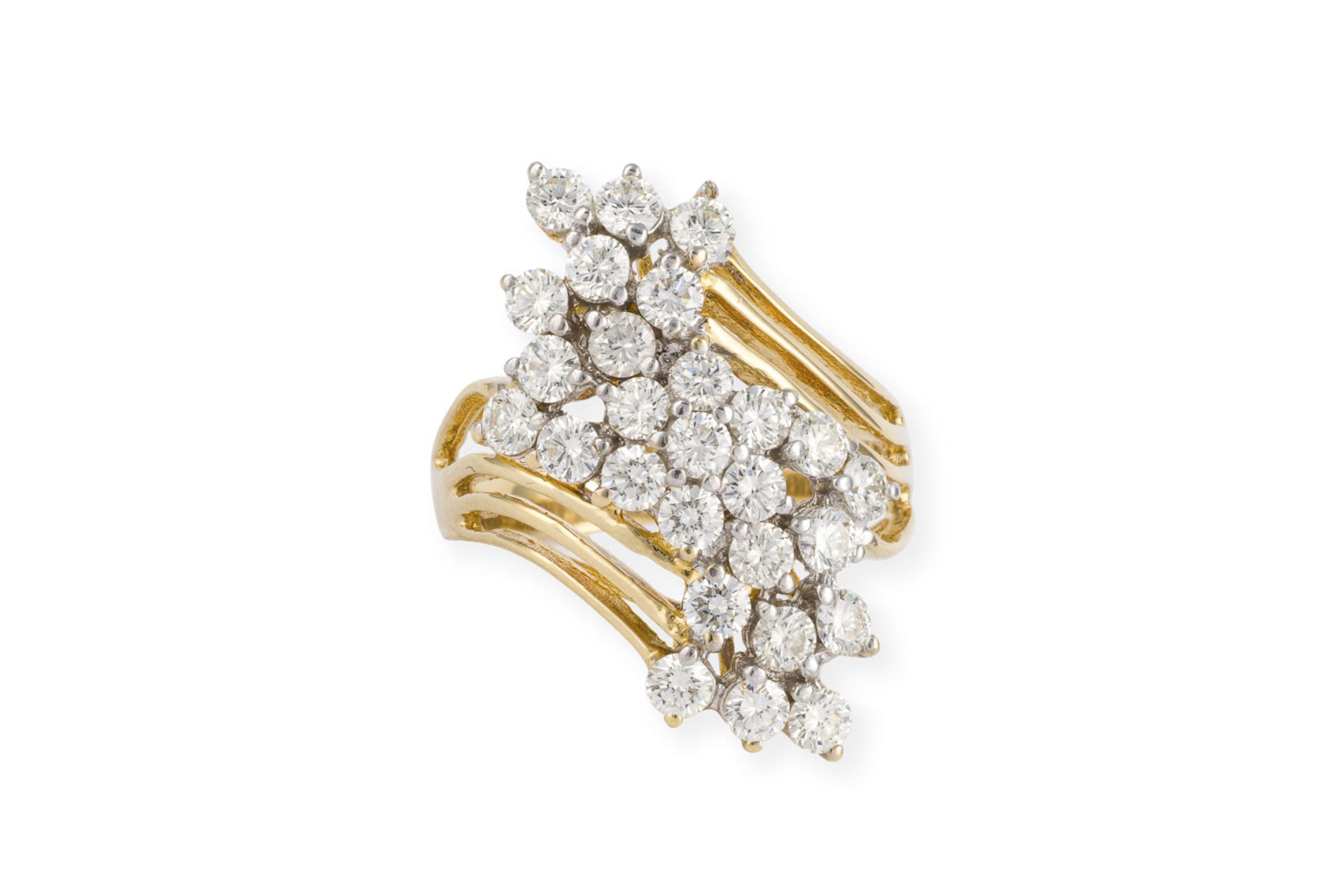 VERSPIELTER BRILLANT RING