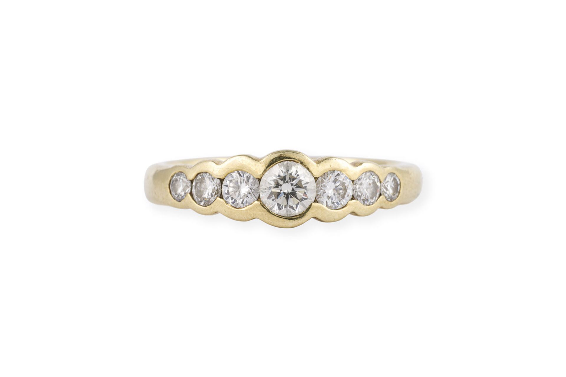 GRADUIERTER BRILLANT RING